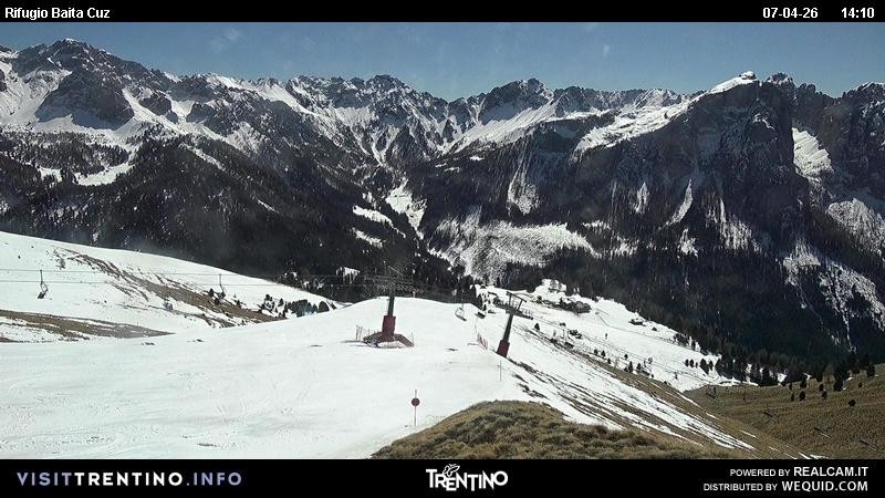 Archiv Foto Webcam Fassatal - Baita de Cruz