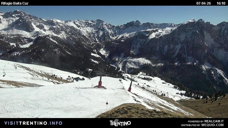 Archiv Foto Webcam Fassatal - Baita de Cruz