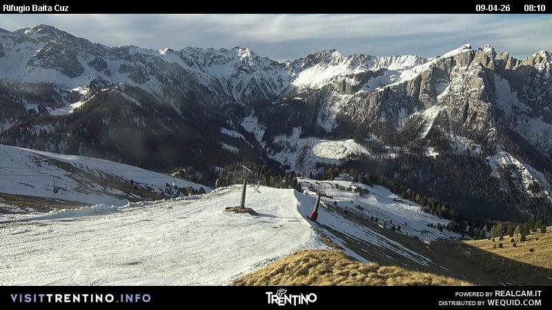 Archiv Foto Webcam Fassatal - Baita de Cruz