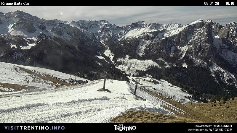 Archiv Foto Webcam Fassatal - Baita de Cruz