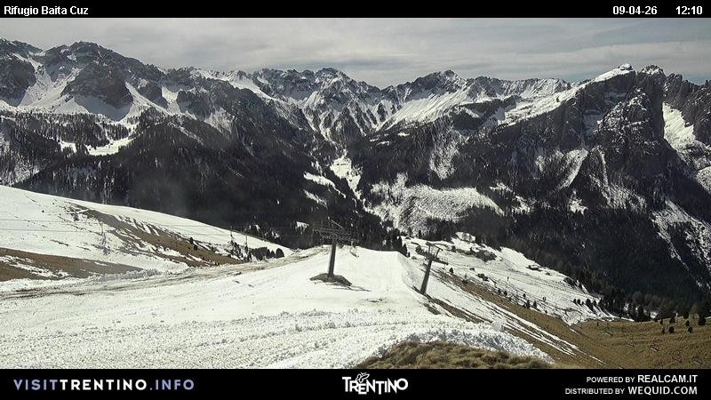 Archiv Foto Webcam Fassatal - Baita de Cruz