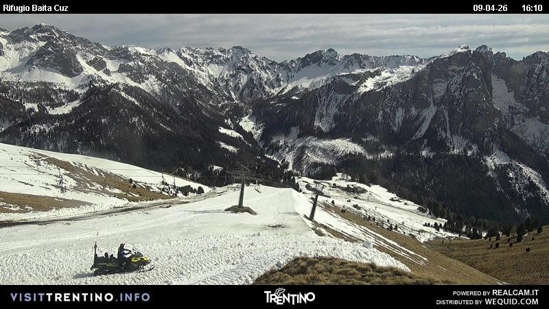 Archiv Foto Webcam Fassatal - Baita de Cruz