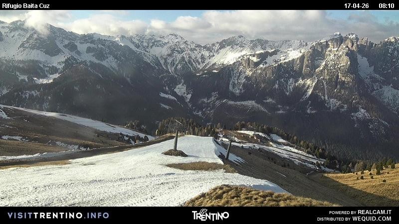 Archiv Foto Webcam Fassatal - Baita de Cruz