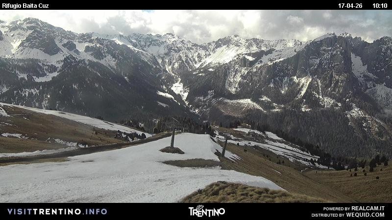 Archiv Foto Webcam Fassatal - Baita de Cruz