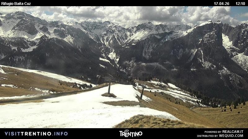 Archiv Foto Webcam Fassatal - Baita de Cruz