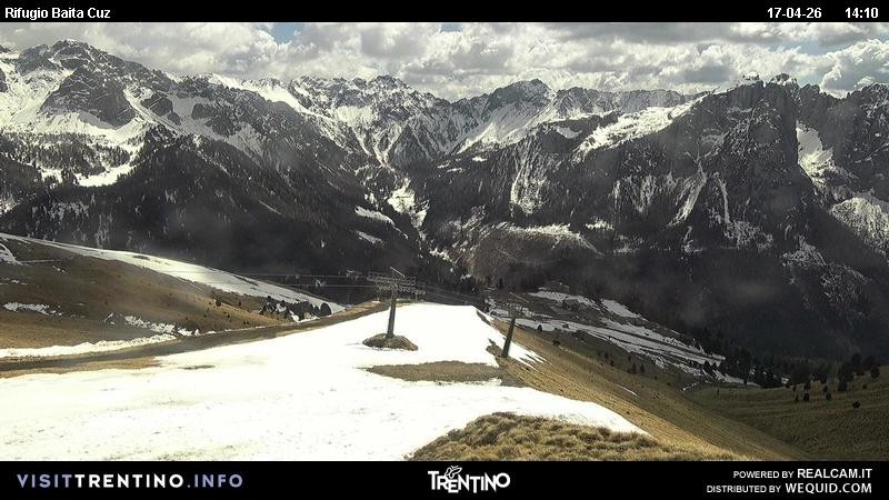 Archiv Foto Webcam Fassatal - Baita de Cruz