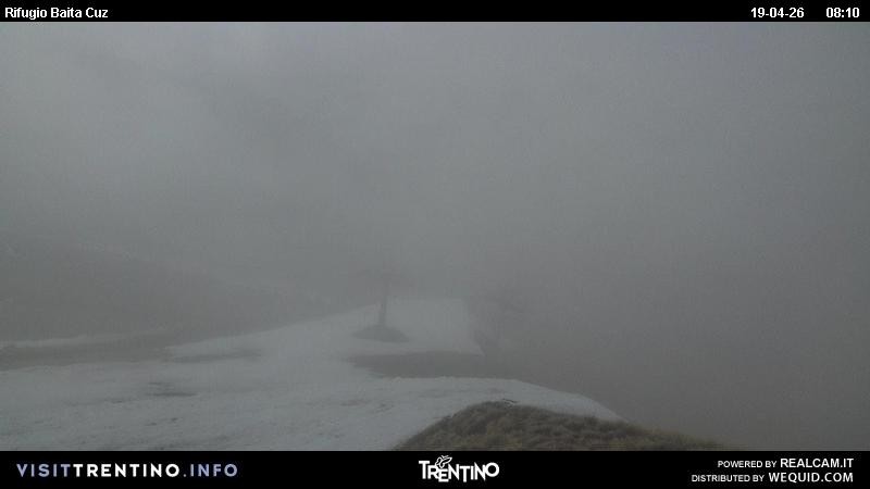 Archived image Webcam Fassatal - mountain hut Baita de Cruz