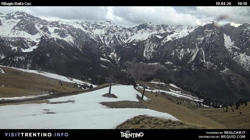 Archiv Foto Webcam Fassatal - Baita de Cruz