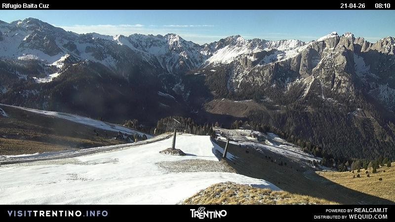 Archiv Foto Webcam Fassatal - Baita de Cruz