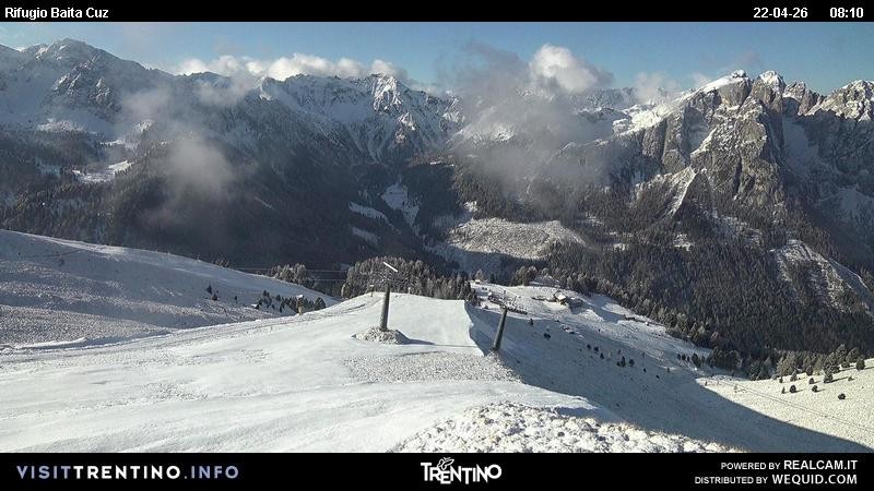 Archiv Foto Webcam Fassatal - Baita de Cruz