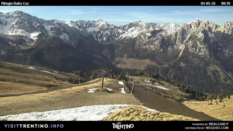Archiv Foto Webcam Fassatal - Baita de Cruz