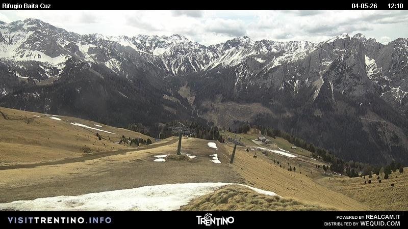 Archiv Foto Webcam Fassatal - Baita de Cruz