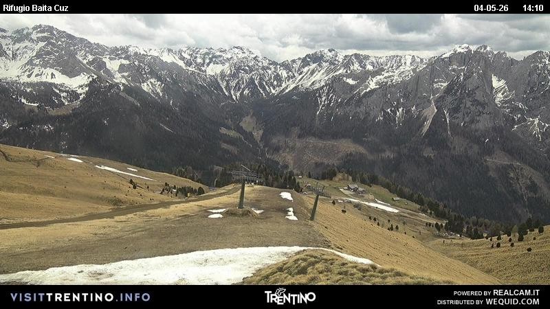 Archiv Foto Webcam Fassatal - Baita de Cruz
