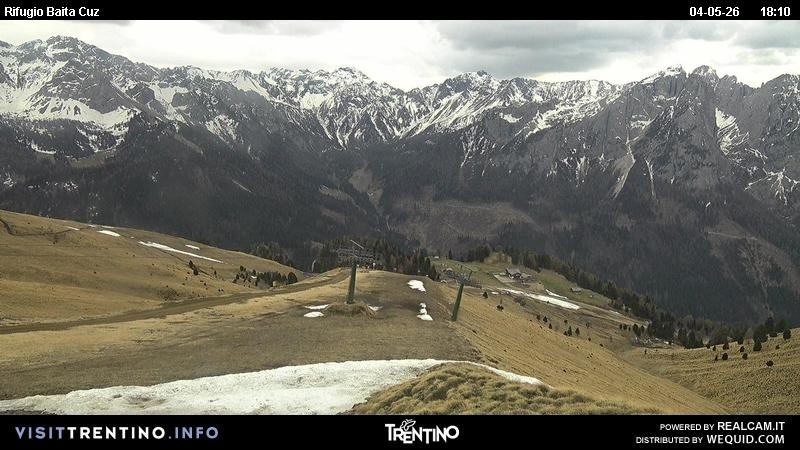 Archiv Foto Webcam Fassatal - Baita de Cruz