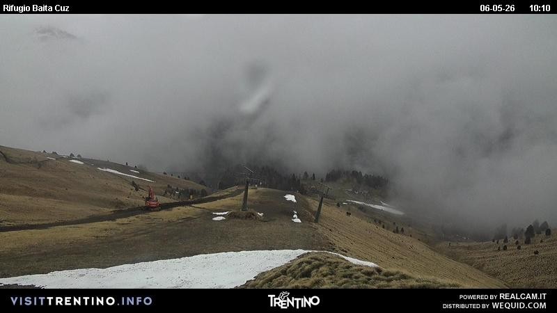 Archiv Foto Webcam Fassatal - Baita de Cruz