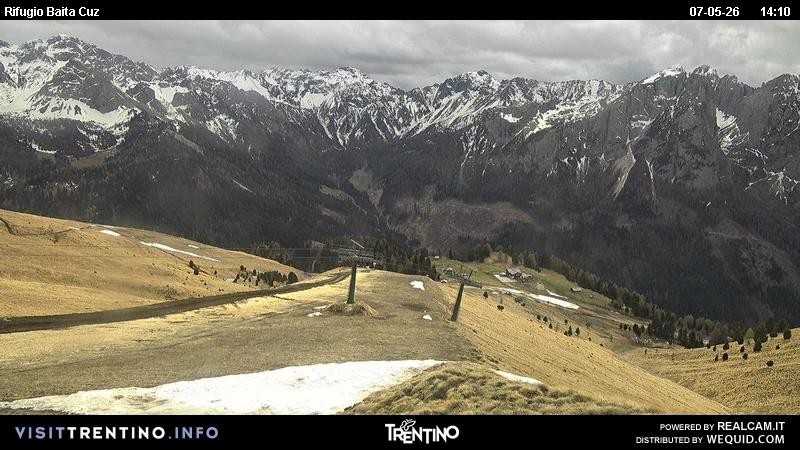 Archiv Foto Webcam Fassatal - Baita de Cruz