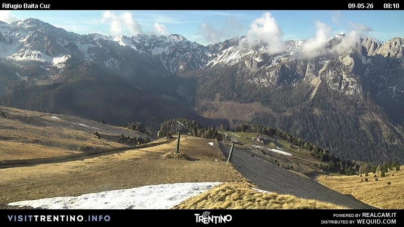 Archiv Foto Webcam Fassatal - Baita de Cruz