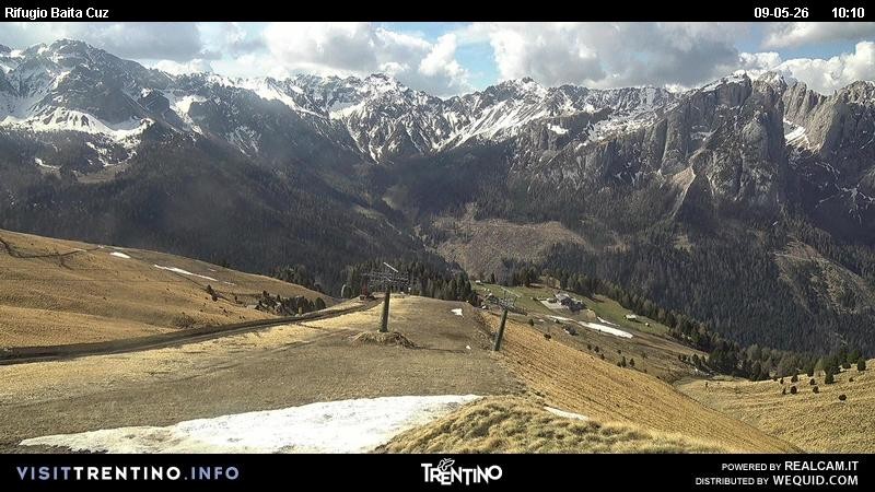 Archiv Foto Webcam Fassatal - Baita de Cruz