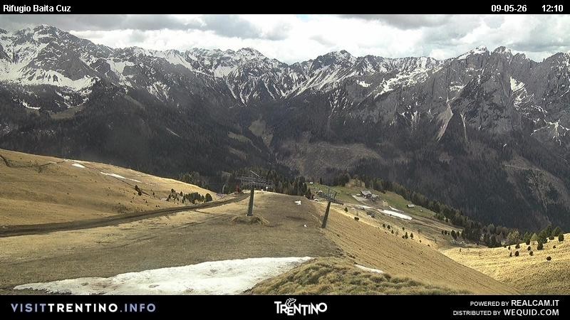 Archiv Foto Webcam Fassatal - Baita de Cruz
