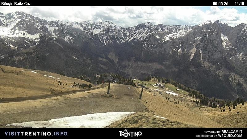 Archiv Foto Webcam Fassatal - Baita de Cruz