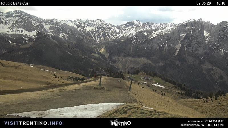 Archiv Foto Webcam Fassatal - Baita de Cruz