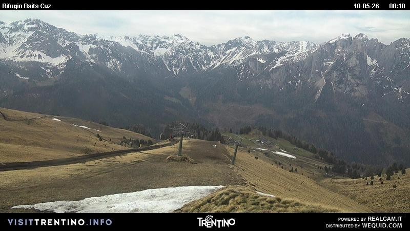 Archiv Foto Webcam Fassatal - Baita de Cruz