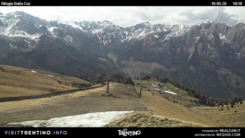 Archiv Foto Webcam Fassatal - Baita de Cruz