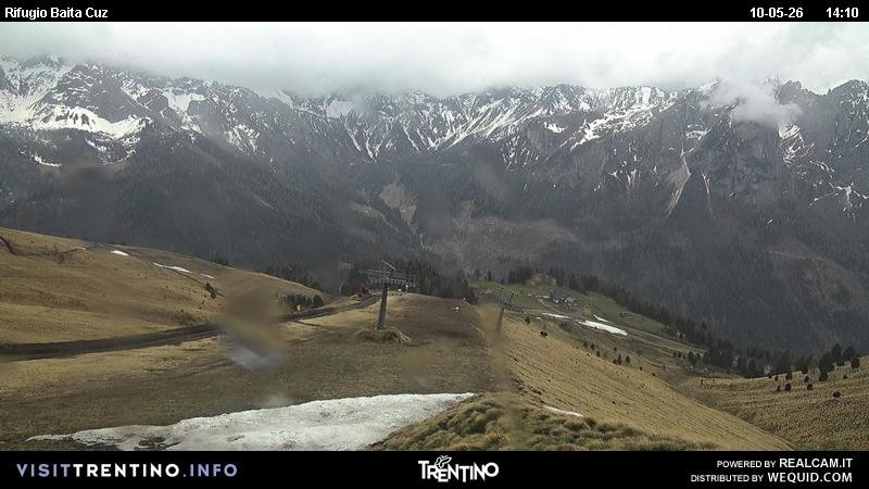 Archiv Foto Webcam Fassatal - Baita de Cruz