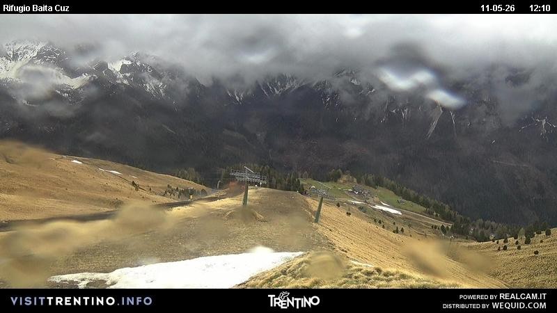 Archiv Foto Webcam Fassatal - Baita de Cruz
