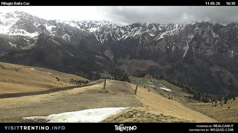 Archiv Foto Webcam Fassatal - Baita de Cruz