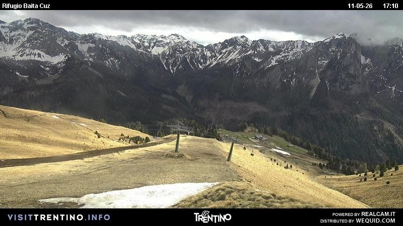 Archiv Foto Webcam Fassatal - Baita de Cruz