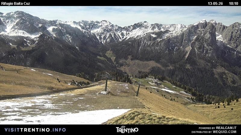 Archiv Foto Webcam Fassatal - Baita de Cruz