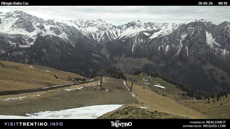 Archiv Foto Webcam Fassatal - Baita de Cruz