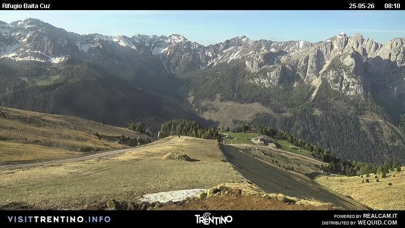 Archiv Foto Webcam Fassatal - Baita de Cruz