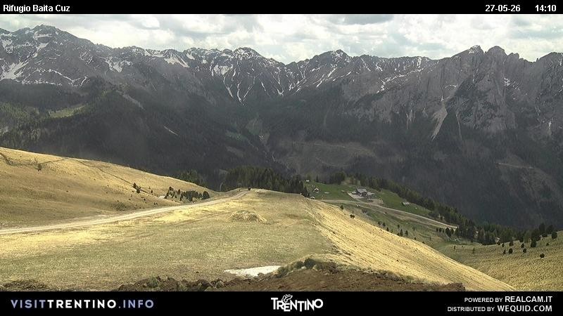 Archiv Foto Webcam Fassatal - Baita de Cruz