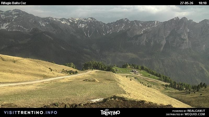 Archiv Foto Webcam Fassatal - Baita de Cruz