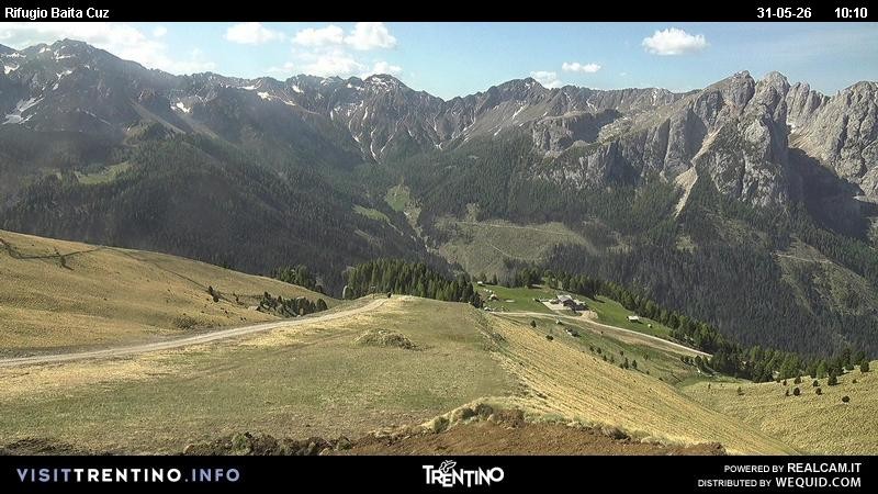Archiv Foto Webcam Fassatal - Baita de Cruz