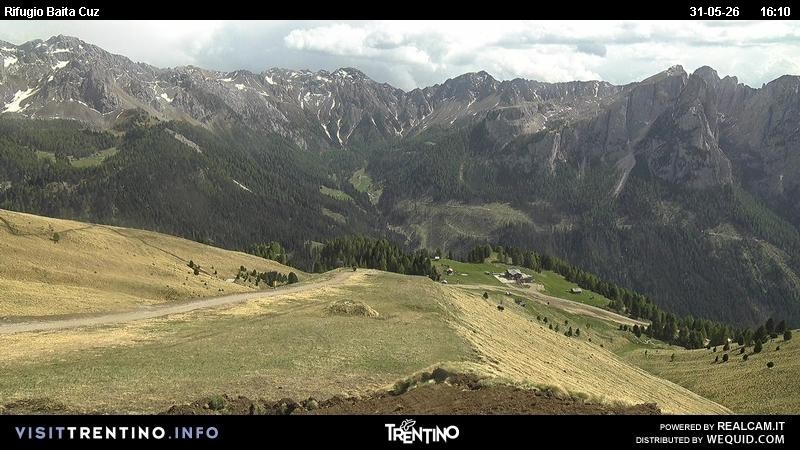 Archiv Foto Webcam Fassatal - Baita de Cruz