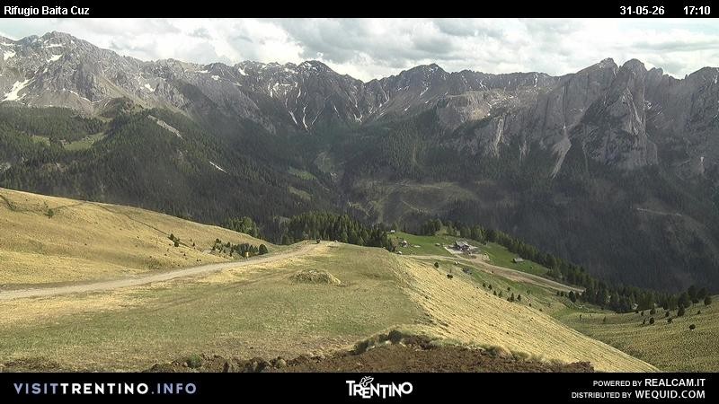 Archiv Foto Webcam Fassatal - Baita de Cruz
