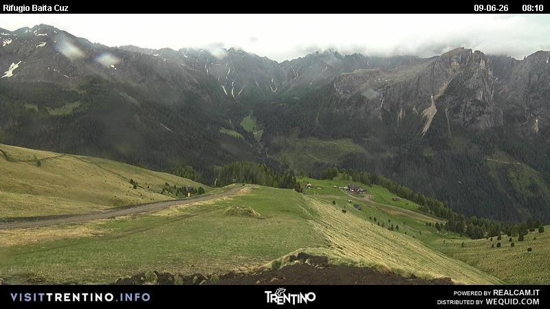 Archiv Foto Webcam Fassatal - Baita de Cruz