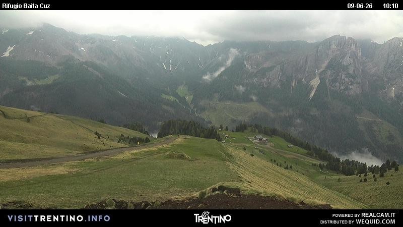 Archiv Foto Webcam Fassatal - Baita de Cruz