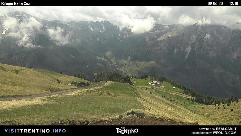 Archiv Foto Webcam Fassatal - Baita de Cruz