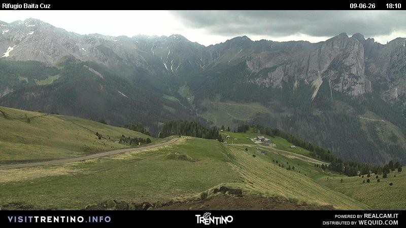 Archiv Foto Webcam Fassatal - Baita de Cruz