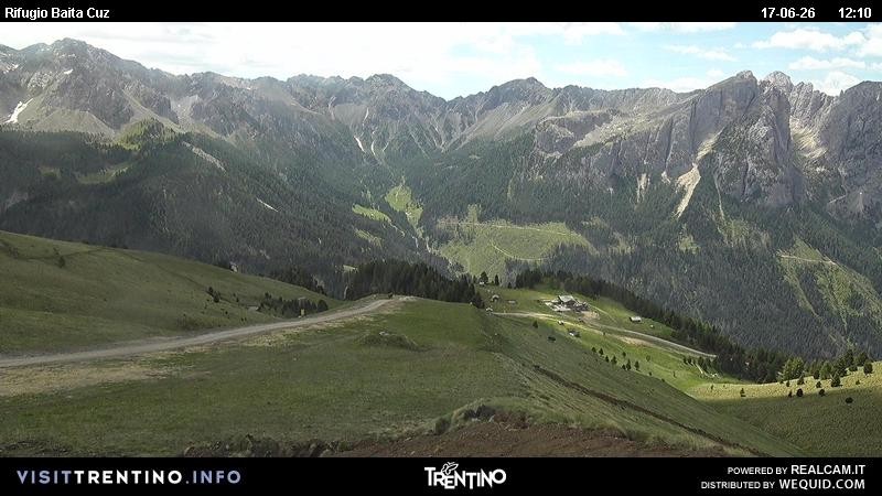 Archiv Foto Webcam Fassatal - Baita de Cruz