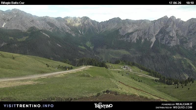 Archiv Foto Webcam Fassatal - Baita de Cruz