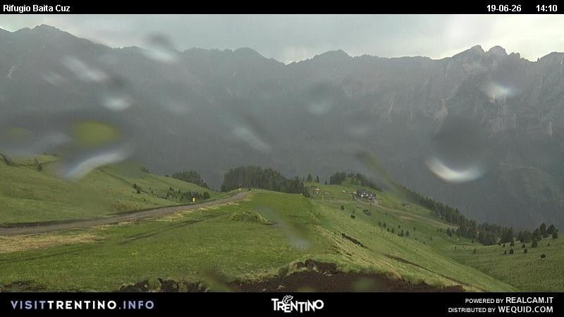 Archiv Foto Webcam Fassatal - Baita de Cruz