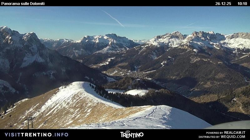 Archiv Foto Webcam Fassatal Buffaure - Vigo di Fassa