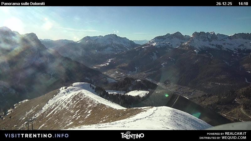 Archiv Foto Webcam Fassatal Buffaure - Vigo di Fassa