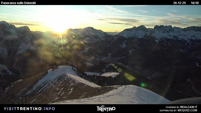 Archiv Foto Webcam Fassatal Buffaure - Vigo di Fassa