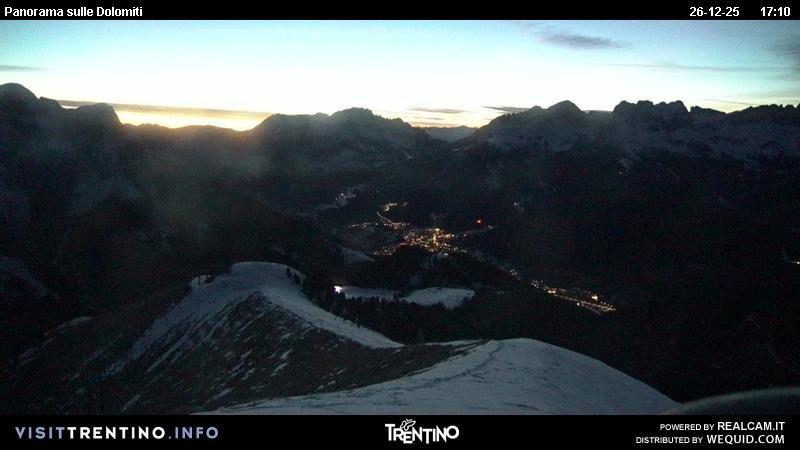 Archiv Foto Webcam Fassatal Buffaure - Vigo di Fassa